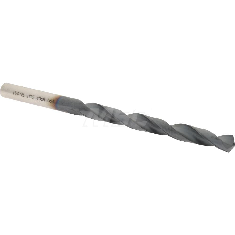 Hertel 4140778 Jobber Length Drill Bit: 0.2559" Dia, 135 °, Cobalt Image