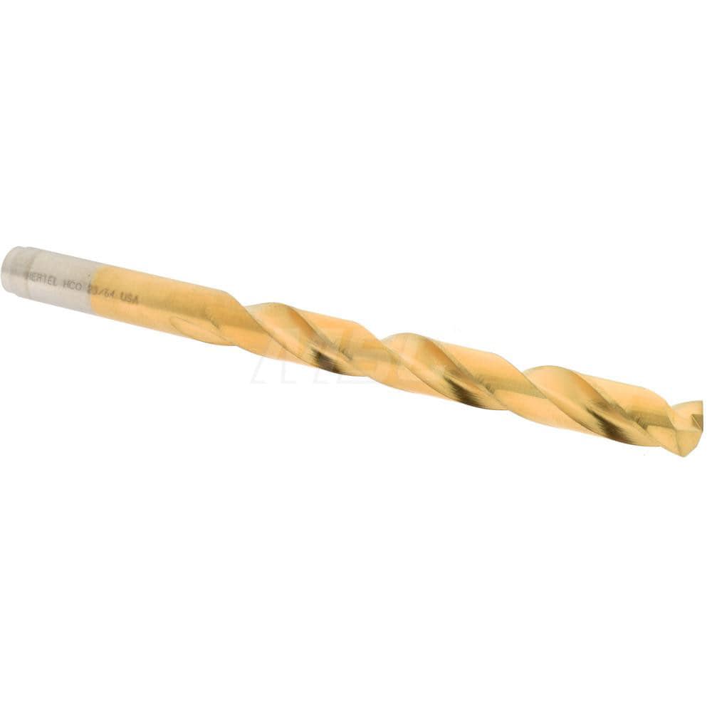 Hertel 4141149 Jobber Length Drill Bit: 0.3594" Dia, 135 °, Cobalt Image