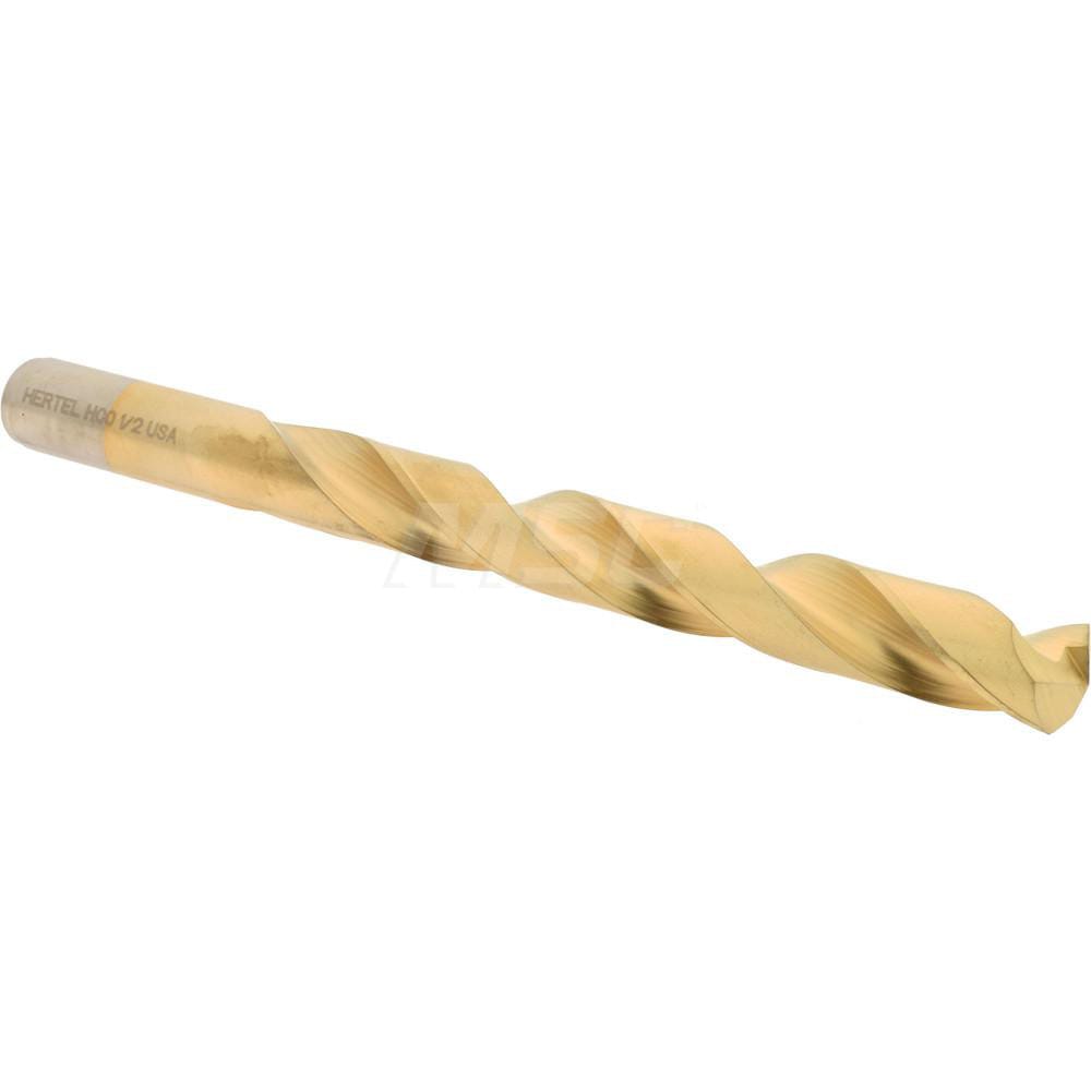 Hertel 4141230 Jobber Length Drill Bit: 0.5" Dia, 135 °, Cobalt Image