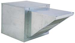 Intake/Exhaust Vents; Type: Filtered Supply Vent ; Cubic Feet per Minute: 1863.00 ; RPM: 760.000 ; Phase: 1 ; Horsepower: 1/3 ; Housing Material: Galvanized Metal