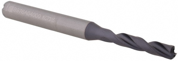 Kennametal - Screw Machine Length Drill Bit: 4.00 mm Dia, 140 deg