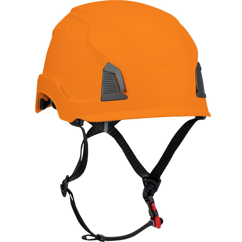 Hard Hat: Climbing, Type II, Class E, 4-Point Suspension - Orange, ABS, Construction