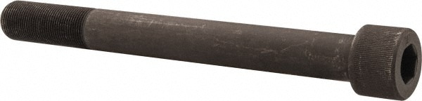 Value Collection 581935BR Hex Head Cap Screw: 1-1/4 - 12 x 12", Alloy Steel, Black Oxide Finish Image