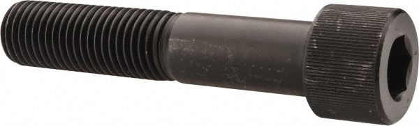 Value Collection 581949BR Hex Head Cap Screw: 1-3/8 - 6 x 7", Alloy Steel, Black Oxide Finish Image