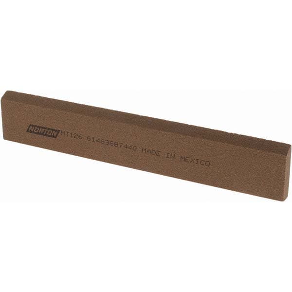 Norton 61463687440 Sharpening Stone: 1/4 Thick, Rectangle Image