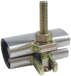 1-1/4" Pipe Single Bolt 3" Repair Clamp