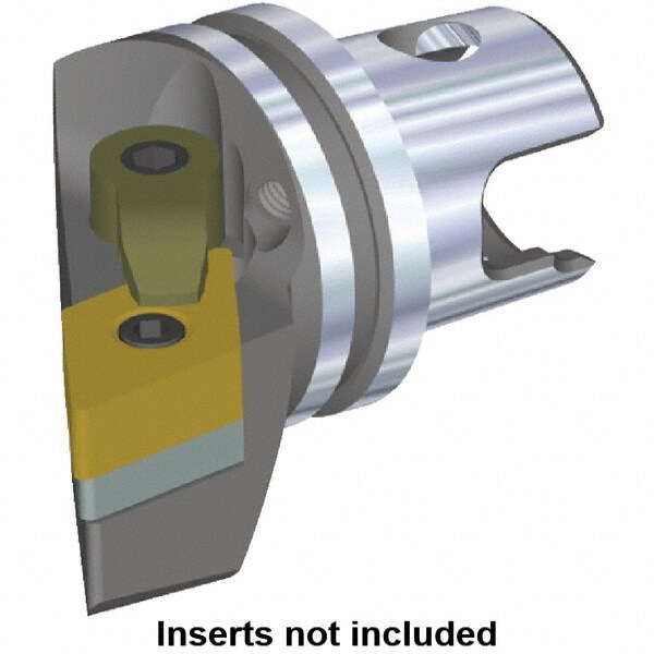 Modular Turning & Profiling Cutting Unit Head: Size KM32, 35 mm Head Length, External, Left Hand