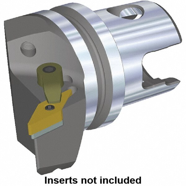 Modular Turning & Profiling Cutting Unit Head: Size KM32, 40 mm Head Length, External, Right Hand
