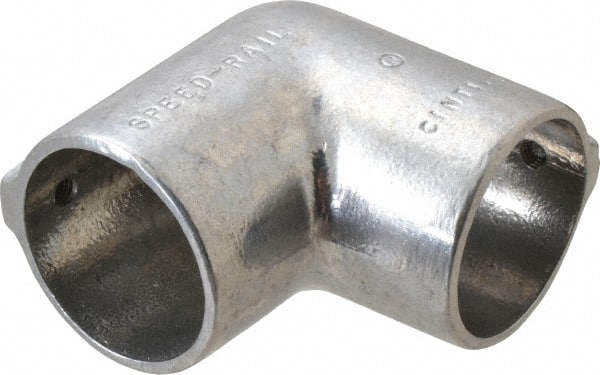 Hollaender 44994 2" Pipe, 90° Elbow, Aluminum Alloy Elbow Pipe Rail Fitting 