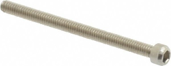 Value Collection 592016PR Hex Head Cap Screw: #1-72 x 1", Grade 18-8 & Austenitic Grade A2 Stainless Steel Image