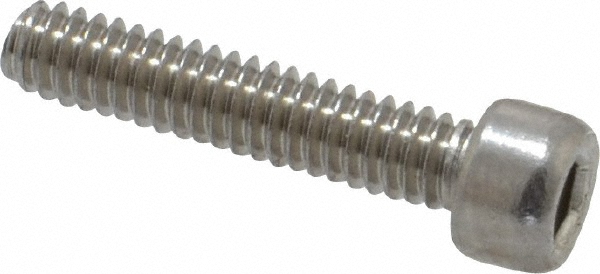 Value Collection 592107PR Hex Head Cap Screw: #5-40 x 5/8", Grade 18-8 & Austenitic Grade A2 Stainless Steel Image