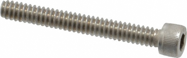 Value Collection 592138PR Hex Head Cap Screw: #6-32 x 1-1/8", Grade 18-8 & Austenitic Grade A2 Stainless Steel Image