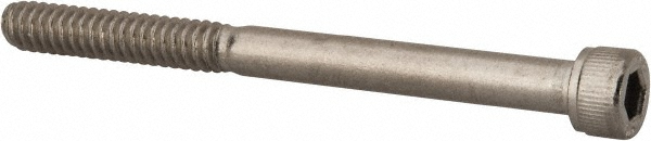 Value Collection 592209PR Hex Head Cap Screw: #10-24 x 2-1/4", Grade 18-8 & Austenitic Grade A2 Stainless Steel Image