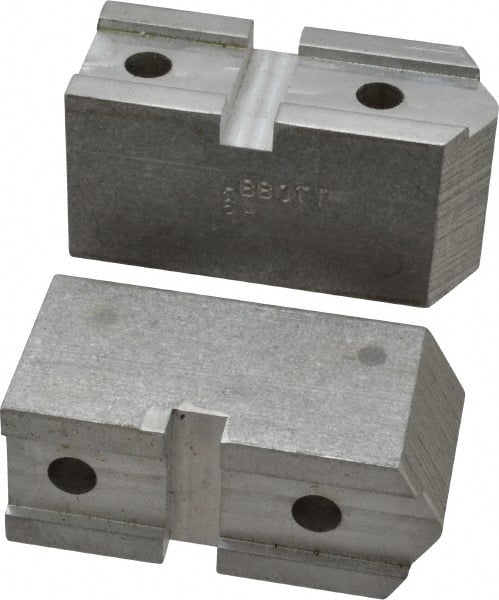 Abbott Workholding Products 6A Soft Lathe Chuck Jaw: Serrated 