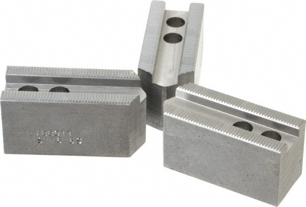 Abbott Workholding Products SMW6.5S Soft Lathe Chuck Jaw: Serrated Image