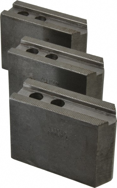 Abbott Workholding Products SMW8S1 Soft Lathe Chuck Jaw: Serrated 