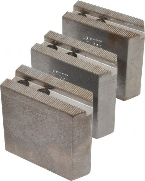 Abbott Workholding Products HOW6S1 Soft Lathe Chuck Jaw: Serrated 