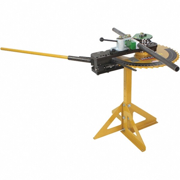 Pipe Bending Machines; Machine Type: Bender ; Power Type: Manual ; Maximum Bending Angle: 180 ; Maximum Bending Angle: 1800 ; Maximum Pipe Size Capacity: 1 in; 33.4 mm ; Solid Rod Capacity: 25.4; 1