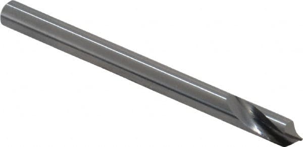 Magafor 88819504000 90° 0.1575" Diam 2" OAL 2-Flute Solid Carbide Spotting Drill 