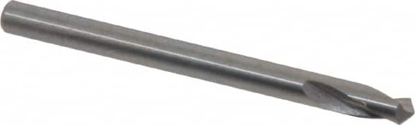 Magafor 88819604000 120° 0.1575" Diam 2" OAL 2-Flute Solid Carbide Spotting Drill 