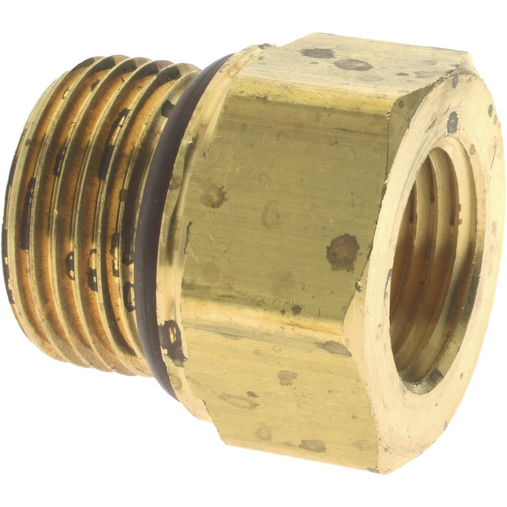 1/2 x M27 Pipe, 1,000 psi, Brass ISO Port Adapter