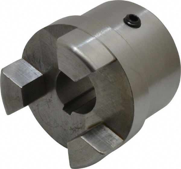 Flexible Coupling Half: Steel, 0.875" Pipe, 4.13" OAL