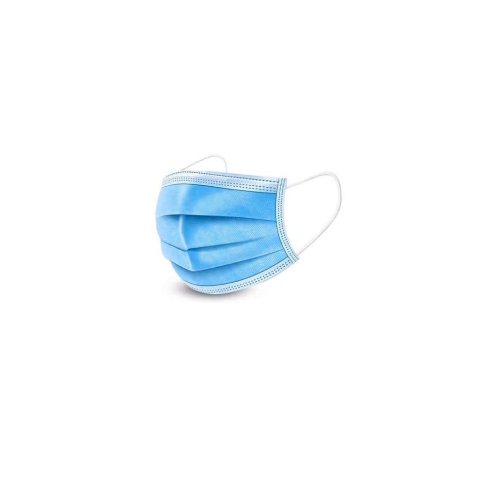 Disposable Respirators & Masks; Product Type: Three-Ply Disposable Mask ; Niosh Classification: None ; Exhalation Valve: No ; Nose Clip: Contains Nose Clip ; Strap Type: Ear Loop ; Material: Polypropylene