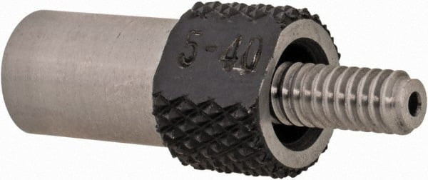 No.5-40 UNC, 5/16 Inch Thread, 3/8 Inch Shaft Length, Tapped Hole Location Gage