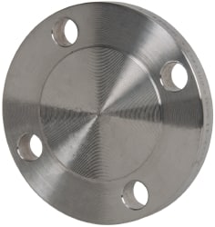 Merit Brass A435BL-32 2" Pipe, 6" OD, Stainless Steel, Blind Pipe Flange 