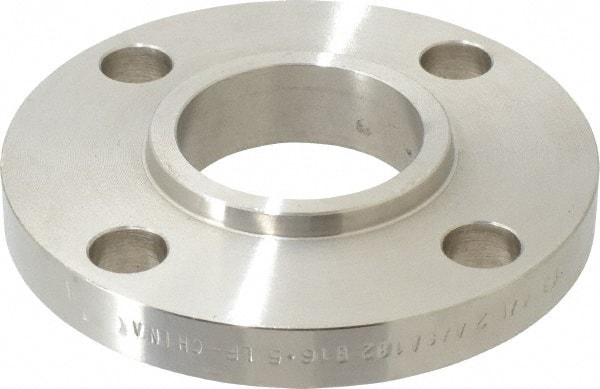 Merit Brass A450L-32 2" Pipe, 6" OD, Stainless Steel, Slip On Pipe Flange 