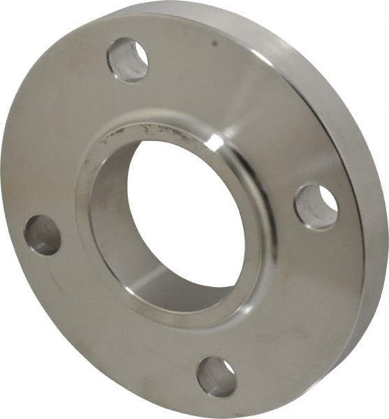 Merit Brass 21/2" Pipe, 7" OD, Stainless Steel, Slip On Pipe Flange