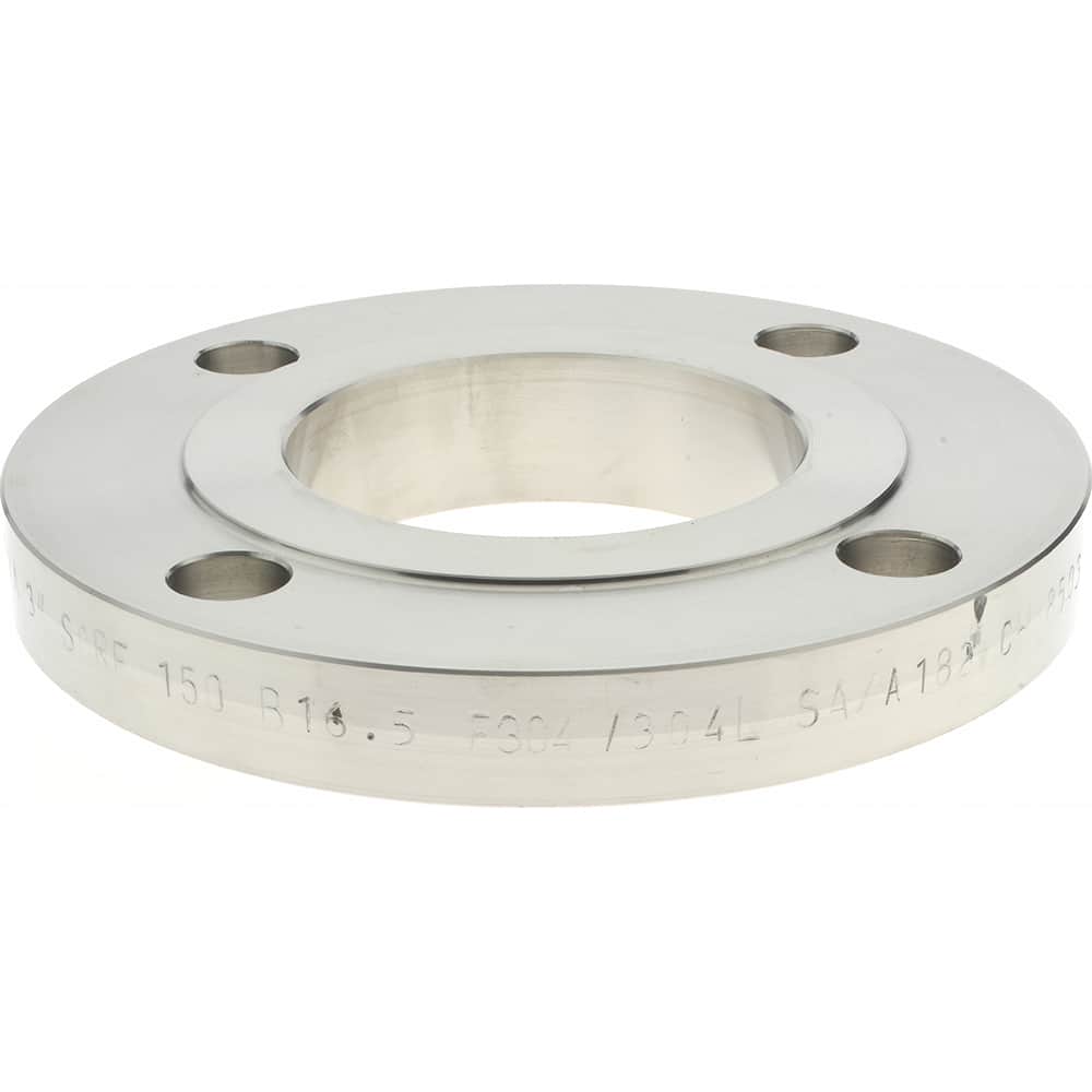 Merit Brass A450L-48 3" Pipe, 7-1/2" OD, Stainless Steel, Slip On Pipe Flange 
