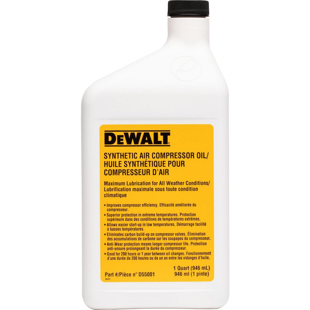 DeWALT - Air Tool & Air Compressor Oil | MSC Direct