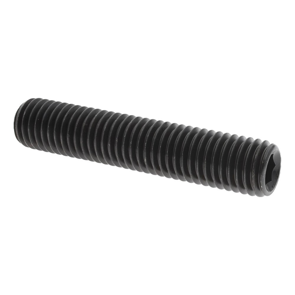 Set Screw: 5/8-11 x 3-1/4", Cup Point, Alloy Steel