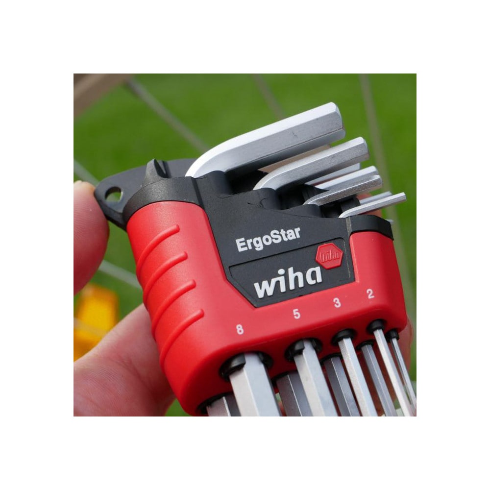 Wiha 66990 MagicRing® Ball End Hex L-Key 9 Pc. Set