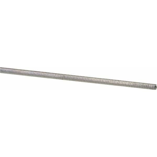 Made in USA 45967 Threaded Rod: #4-40, 3 Long, Low Carbon Steel Image