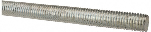 Made in USA 3123 Threaded Rod: 9/16-12, 3 Long, Low Carbon Steel Image