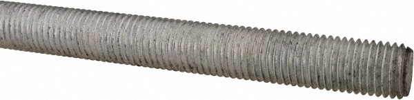 Metric Threaded Rod: M16, 1.00 m OAL, Low-Carbon Steel, Zinc Finish - UNC, Right Hand Thread, Grade 1008