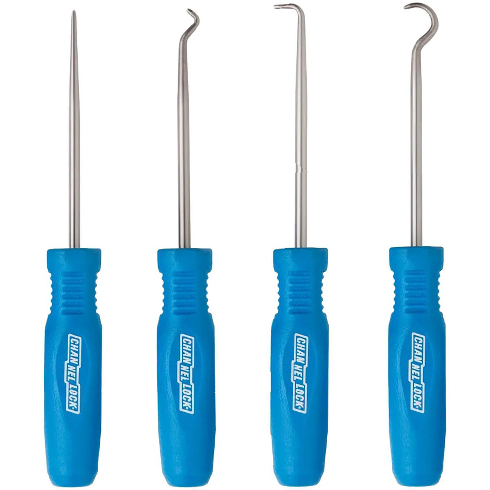 Scriber & Probe Sets: Set Type: Hook & Probe Set; Container Type: Clamshell; Material: Steel; Body Diameter: 3.0000