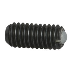 Threaded Ball Plunger: M4 x 0.7, 0.098" Ball Dia, 0.354" Body Length, 0.032" Max Ball Reach