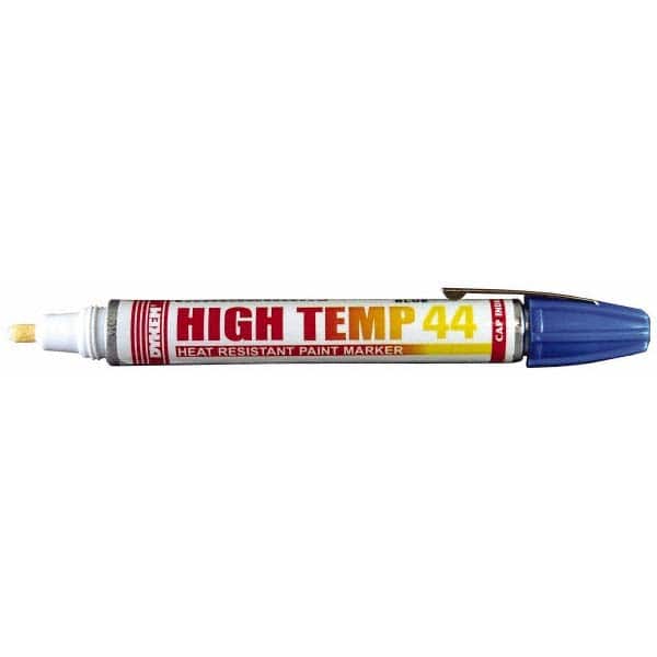 Marker: Blue, High Temperature, Broad Point