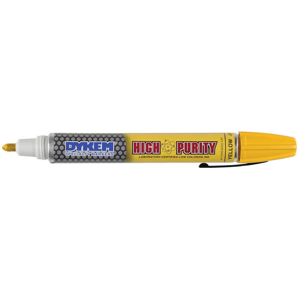 Marker: Yellow, TEC Certified, Broad Point