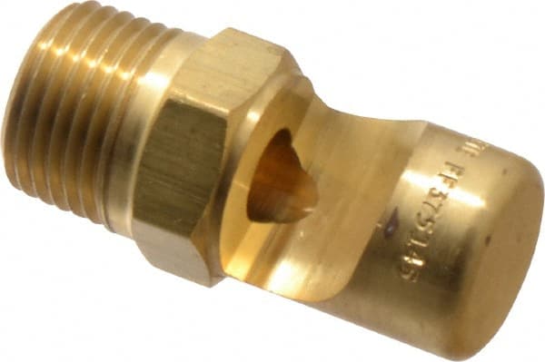 Bete Fog Nozzle 1/2FF375145@4 Brass Extra Wide Fan Nozzle: 1/2" Pipe, 145 ° Spray Angle 