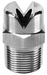 Bete Fog Nozzle 1/2NF15090@5 Stainless Steel Standard Fan Nozzle: 1/2" Pipe, 90 ° Spray Angle 