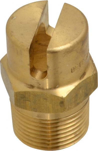 Bete Fog Nozzle 3/4NF400120@4 Brass Standard Fan Nozzle: 3/4" Pipe, 120 ° Spray Angle 