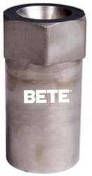 Stainless Steel Maximum Free Passage Nozzle: 3/8" Pipe, 120 ° Spray Angle