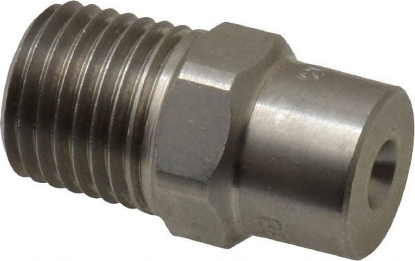 Bete Fog Nozzle 1/4WL1-1/2 60@5 Stainless Steel Low Flow Whirl Nozzle: 1/4" Pipe, 60 ° Spray Angle 