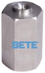 Bete Fog Nozzle 3/8FWL-3 90@5 Stainless Steel Low Flow Whirl Nozzle: 3/8" Pipe, 90 ° Spray Angle 