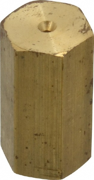 Brass Low Flow Whirl Nozzle: 1/8" Pipe, 60 ° Spray Angle