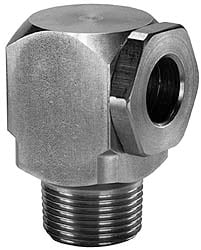 Stainless Steel Hollow Cone Nozzle: 1/8" Pipe, 70 ° Spray Angle